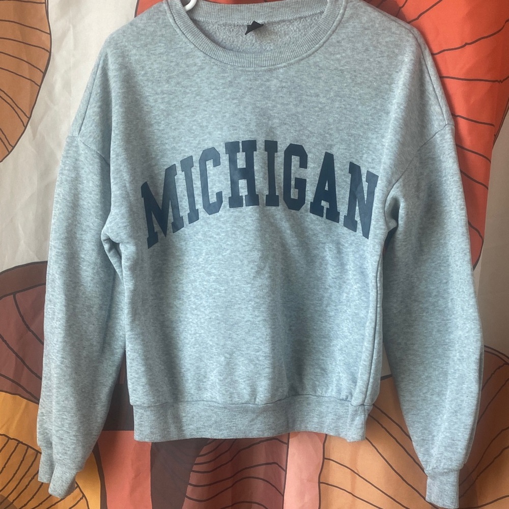 SHEIN Michigan Sweatshirt